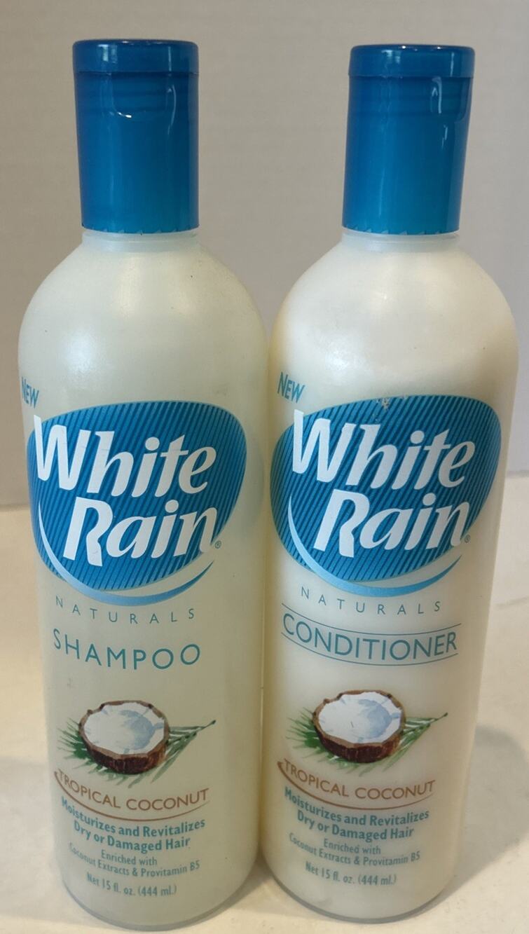 White Rain Shampoo & conditioner Tropical Coconut, 15 fl oz